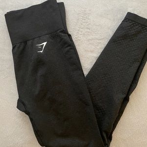 Gymshark black vital seamless leggings